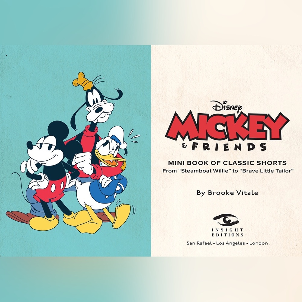 TINY BOOK - Disney Mickey & Friends Mini Book of Classic Shorts - Picture 4 of 6